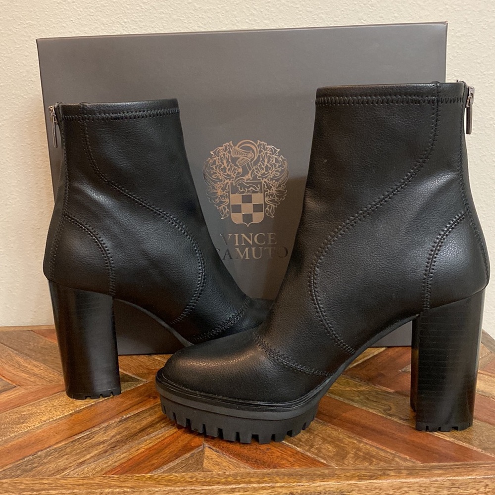 Vince Camuto High Heel Platform Ankle Boots